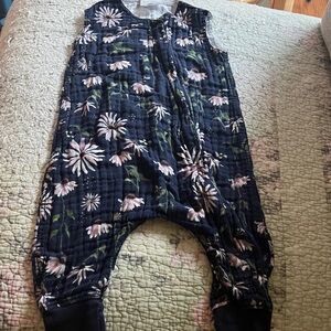 Floral Sleeveless Jumpsuit